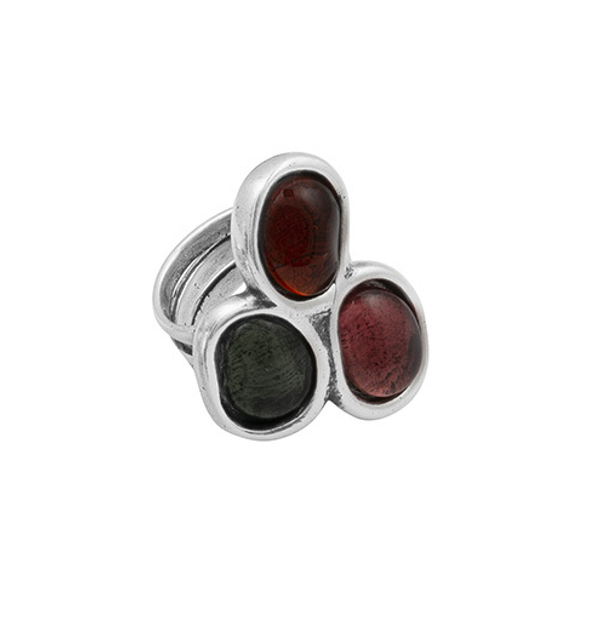 Кольцо Ciclon ÁGATA MARRON K232506-02-09 R/S