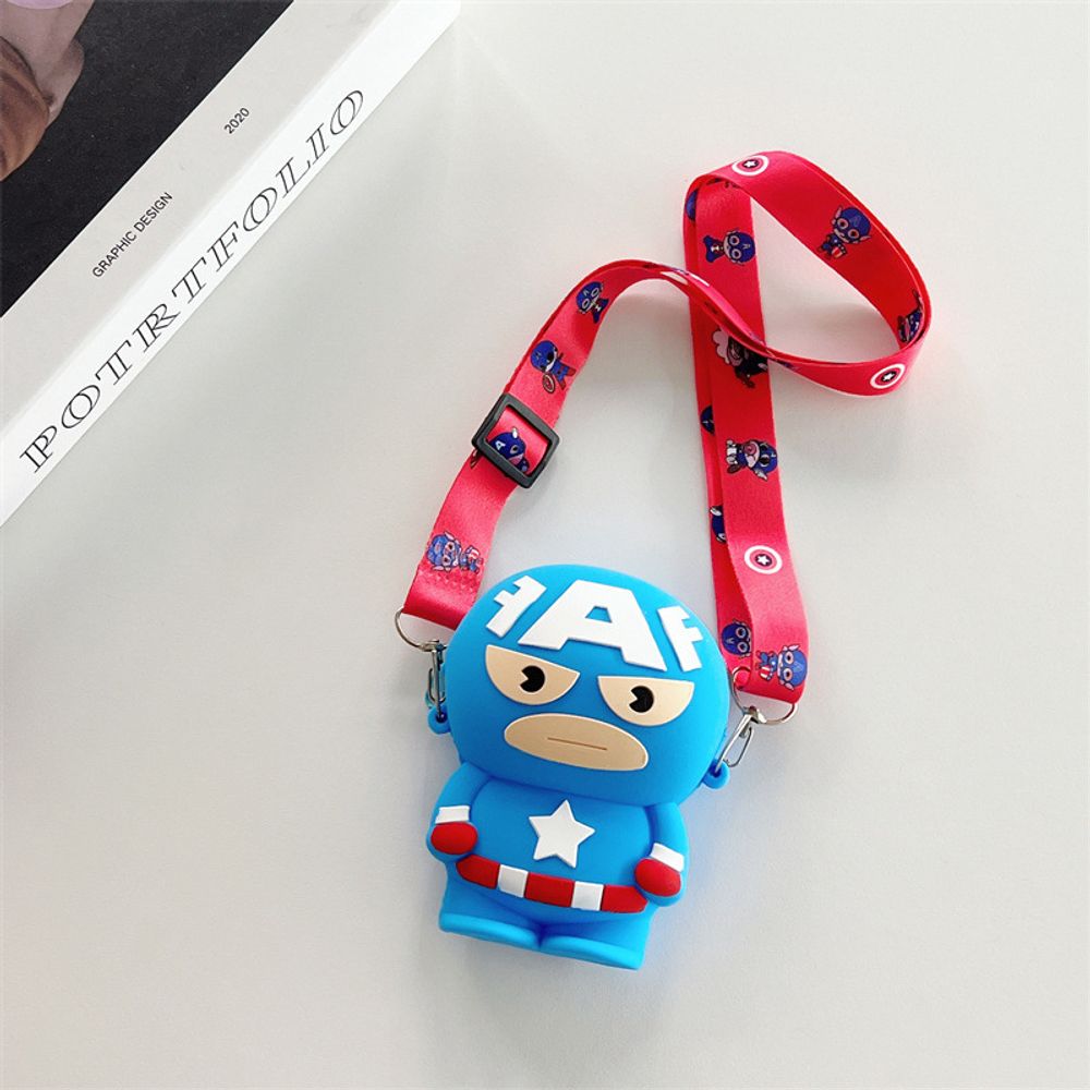 Детская сумка через плечо &quot;Super Hero&quot;, голубая