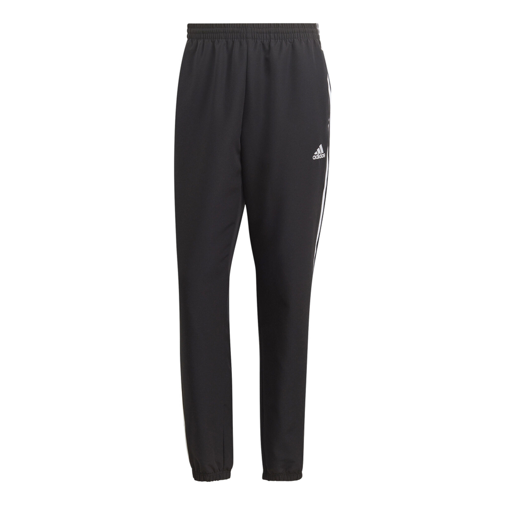 Мужские теннисные Костюмы adidas 3-Stripes Woven Tracksuit Men - Black, White