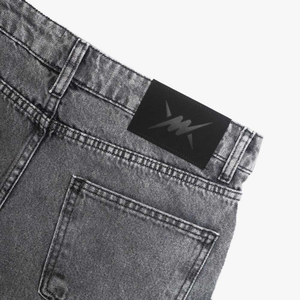 Джинсы Молодость Basic серые