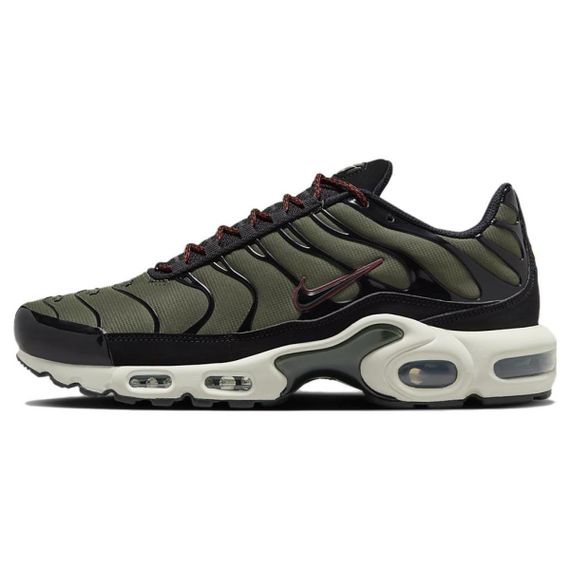 Кроссовки Nike Air Max Plus - универсальный топ из Зеленой кожи