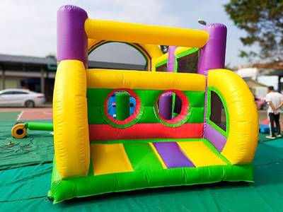 Коммерческий надувной батут «Попрыгунчик», 6x3x2,5 м