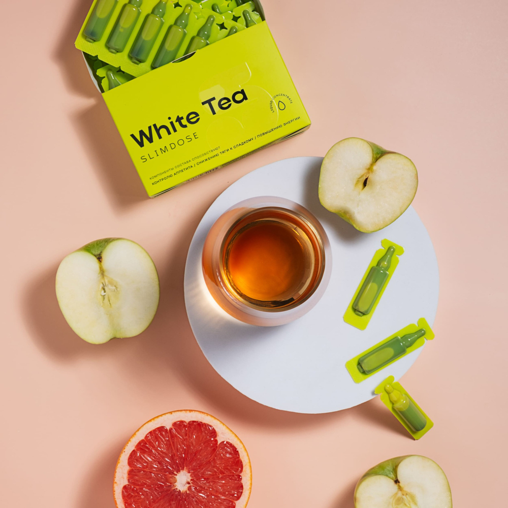 White Tea Белый чай для регуляции аппетита 28 монодоз, снижает аппетит