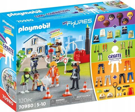 Конструктор Playmobil My Figures - Спасательная операция - Плеймобиль Мои фигурки 70980