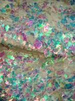 Хлопья - слюда 88717 хамелеон прозрачный - для литья изделий и творчества