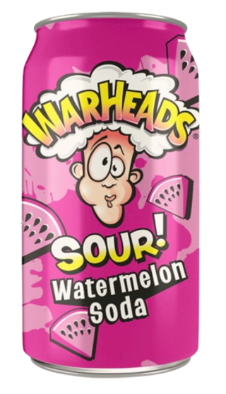 Газированный напиток WarHeads со вкусом арбуз