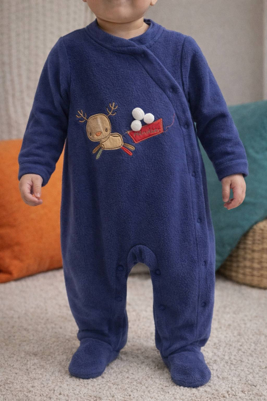 Флисовый комбинезон для малышей
