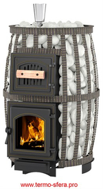 Печь ВЕЗУВИЙ Легенда Русский пар Ковка 24 (270) б/в