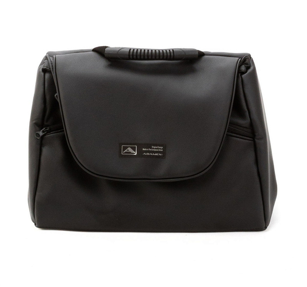 Детская коляска Adamex Nola Deluxe 2 в 1 N-SD110 (СВ.БЕЖ.КОЖА + ЧЕРН.КОЖА)