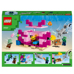 LEGO Minecraft — Дом Аксолотля 21247