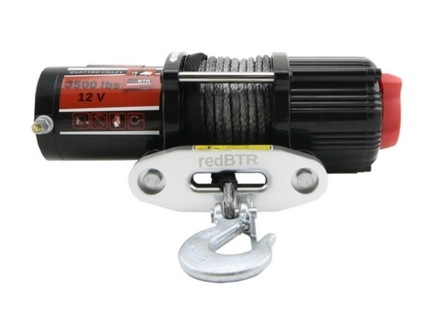 ЛЕБЕДКА "REDBTR" СЕРИЯ "QUATTRO SPORT" 3,5S 12V С СИНТЕТИЧЕСКИМ ТРОСОМ