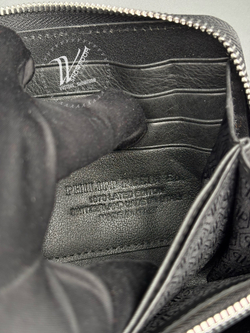 Кошелек на молнии Philipp Plein с фактурным черепом