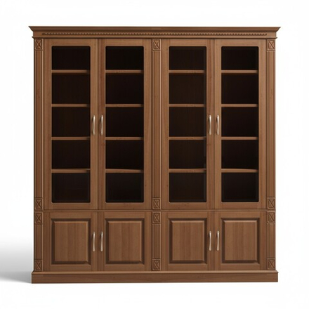 ВЕРДИ Шкаф книжный 4-дверный П3.487.2.04