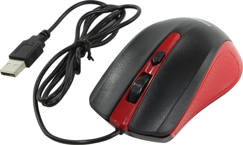 SmartBuy One Optical Mouse <SBM-352-RK> (RTL)  USB  4btn+Roll