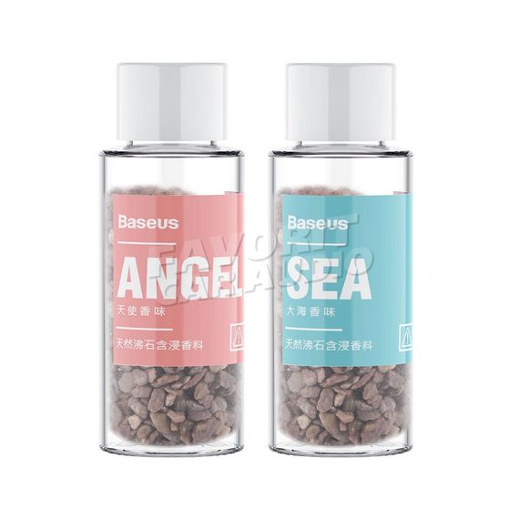 Ароматизатор Baseus Zeolite пластик воздуховод черный