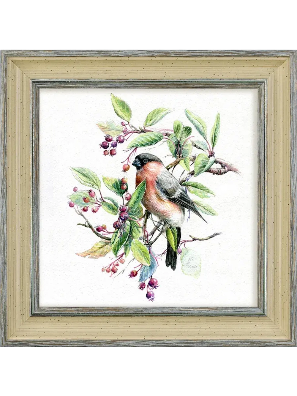 Картина настенная интерьерная на холсте в раме