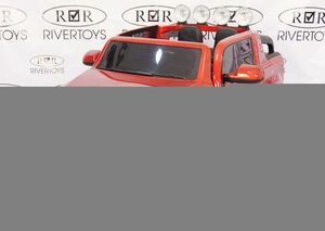 Детский электромобиль River Toys VOLKSWAGEN AMAROK M999MM красный