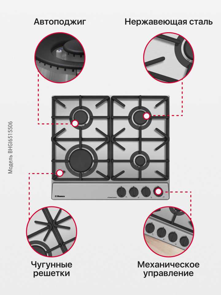 Газовая панель Hansa BHGI6515506