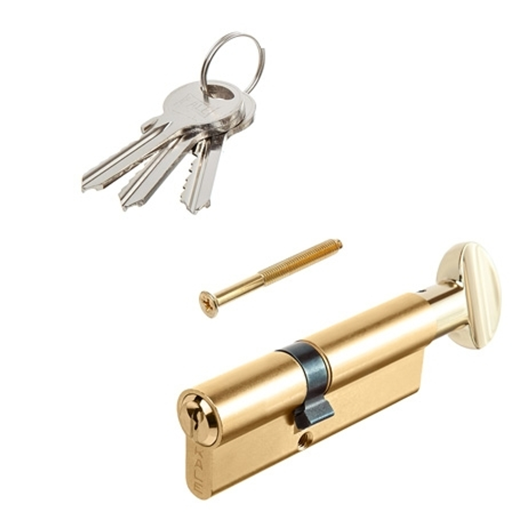 ЦИЛИНДР.МЕХАНИЗМ KALE KILIT 164GM-80(30+10+40C)-C-BP-3KEY-STB 164GM000024