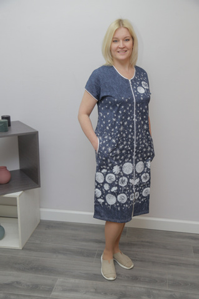 Халат женский "Весна К.П" молния (154)