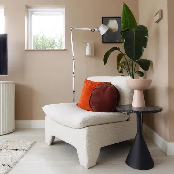 Журнальный столик Delano Ø40х50 см, терраццо