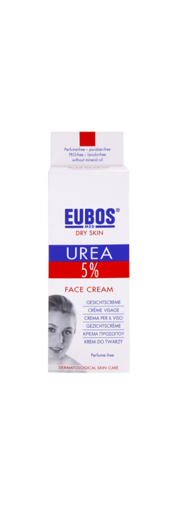 Eubos Dry Skin Urea 5% - интенсивно увлажняющий крем для лица /   50  ml  / GTIN 4021354037517