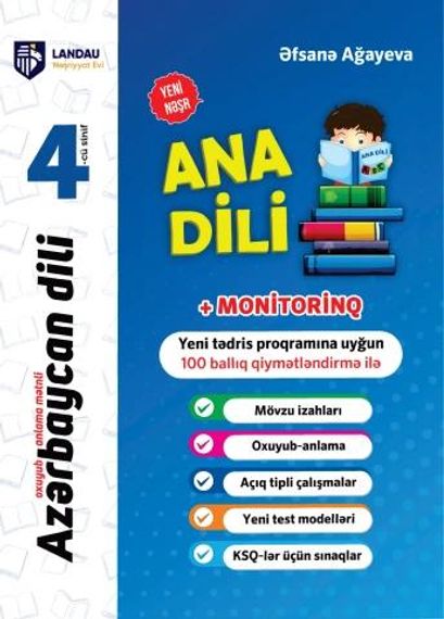 Azərbaycan dili oxuyub anlama mətnli 4-cü sinif + Monitorinq