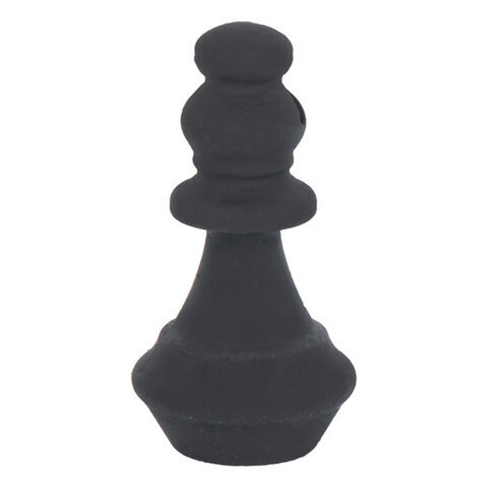 Ластики фигурные ЮНЛАНДИЯ "Шахматы" НАБОР 6 шт., черно-белые, 229593.