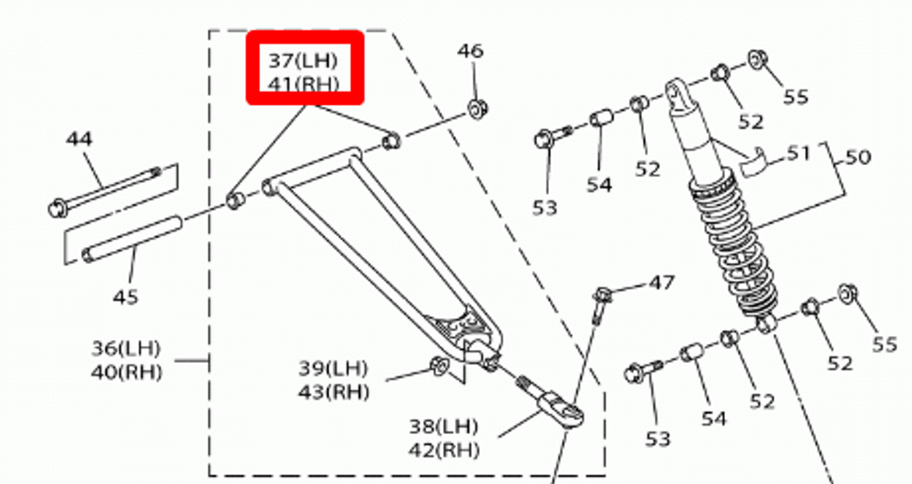 Втулка для снегоходов Yamaha 903811500300