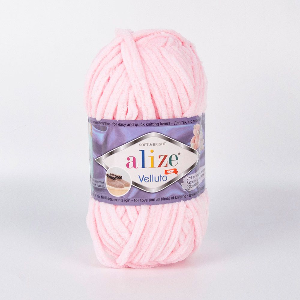ALIZE &quot;VELLUTO&quot;, 31 детский розовый