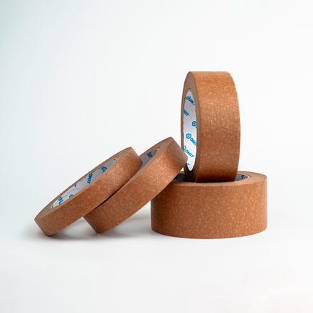 OMIT Малярная лента-скотч КОРИЧНЕВАЯ 18ммх40м