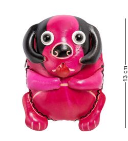 BL-48/3 Кошелёк кожаный «Собака»