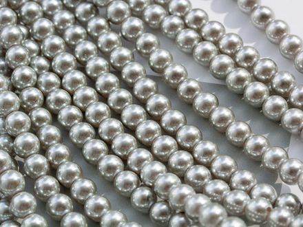 "Жемчуг круглый" 8мм, "Майорка. Имитация" (нить)