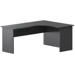 Стол компактный правый А-206.60.ПР Антрацит 1600x1200x760 Арго