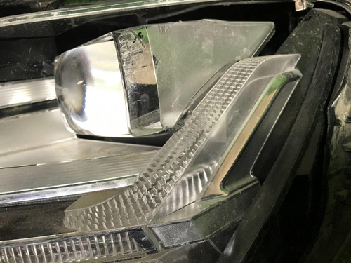 Битая Фара левая Audi Q7 2 (2015-2019) Full LED