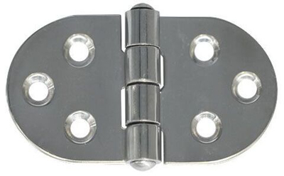 Петля для лодки и автофургонов из нержавеющей стали/морская петля для люка овальная, 70х39 мм