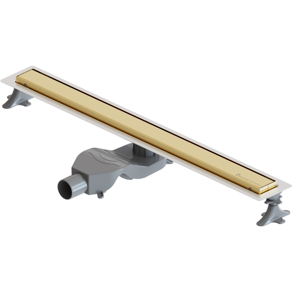 Душевой лоток Boheme Premium Linear 982-80-G нержавеющая сталь ЗОЛОТО