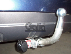 Фаркоп оцинкованный Galia K032A для Kia Carens 2006-2013(паспорт и сертификат в комплекте)(без электрики)