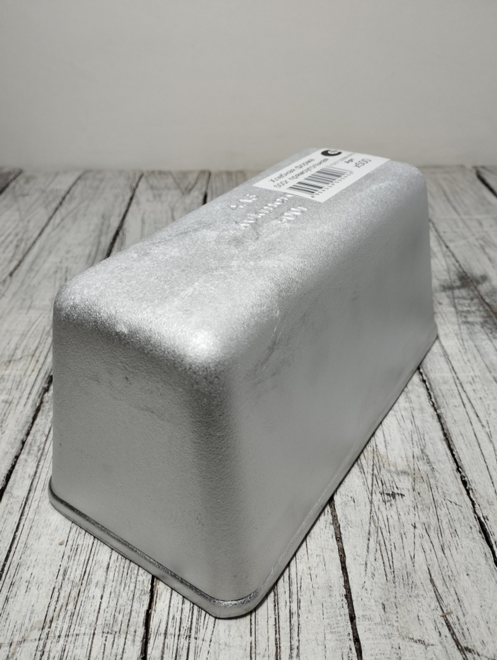 Форма для хлеба  500г прямоуг одиночка х500