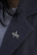 130701-02250411 Брошь (Ag 925)