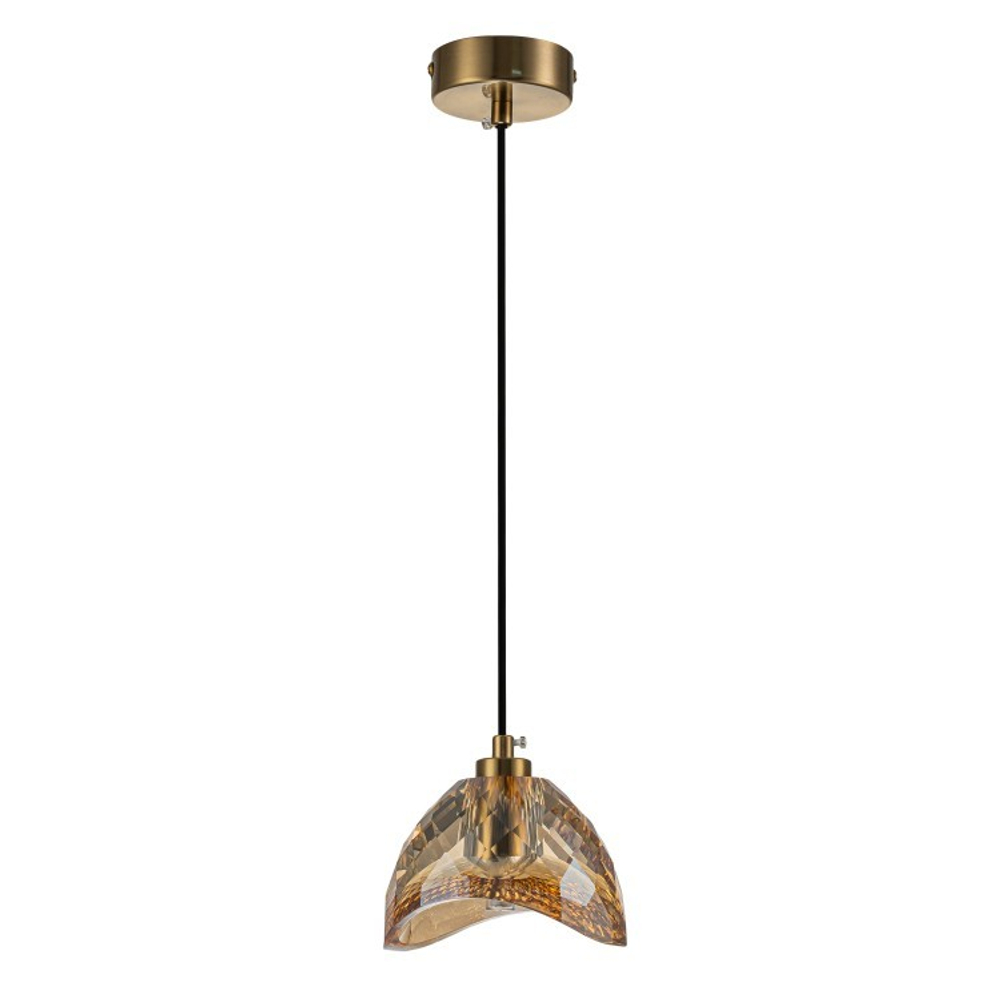 Подвесной светильник Belfast Millfield D33331-1 GL CA Янтарный