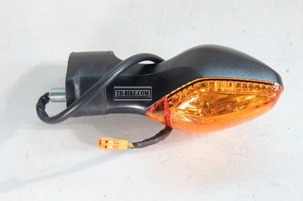 33450-KZZ-D21 (33450-KZZ-D22). WINKER ASSY., L. FR. (12V 21/5W). Turn light Honda CRF250L, front left. OEM