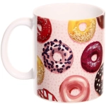 Кружка керамическая 330 мл «Пончики»