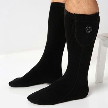 Носки с регулируемым подогревом RedLaika на аккумуляторах, RL-N-04, чёрные