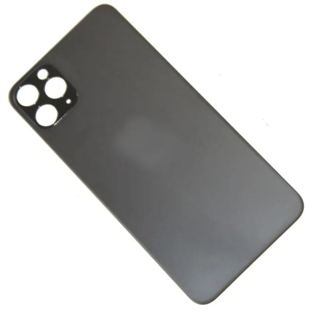 Задняя крышка для Apple iPhone 11 Pro Max Серый (стекло, широкий вырез под камеру)