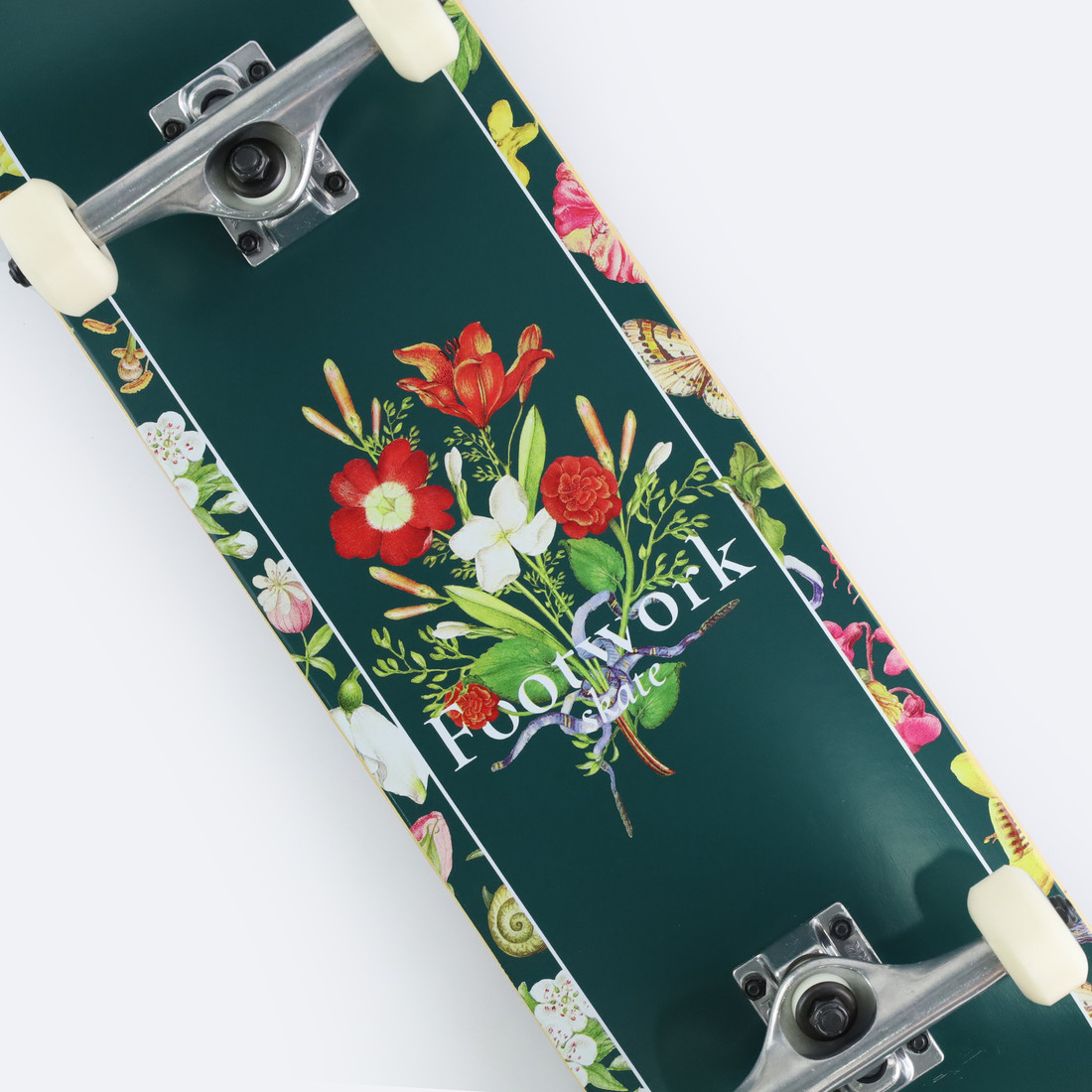 Купить Скейтборд в сборе Футворк Progress Flora Emerald