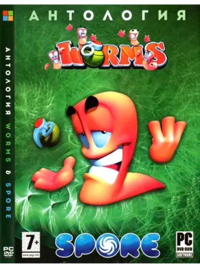 Антология Worms & Spore, игра для ПК на DVD
