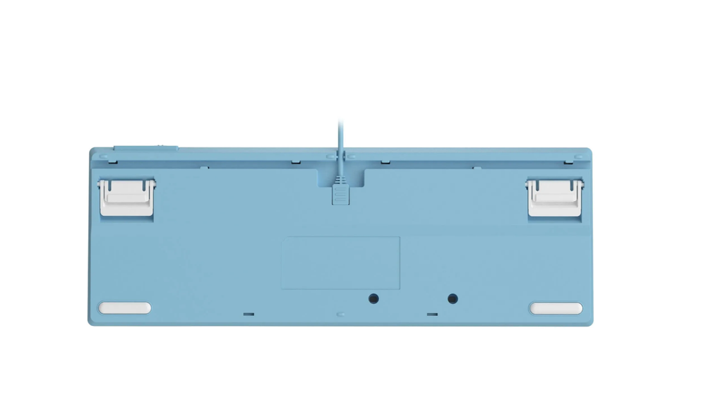 Игровая клавиатура A4Tech Fstyler FS300 механическая бело-синяя RGB USB