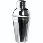 Шейкер европейский «Пробар»;сталь нерж.;360мл;D=77,H=186мм;серебрист. (Цвет: серебристый)