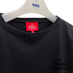 VIVIENNE WESTWOOD RED LABEL ЛОНГСЛИВ ЧЕРНЫЙ С ВЫШИВКОЙ С ОБЪЕМНЫМИ РУКОВАМИ